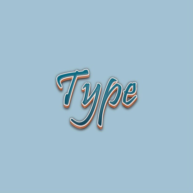 Lettertype-effect