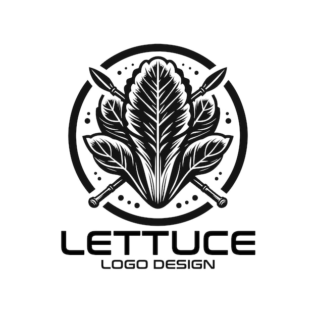 Lettuce Vector Logo Design