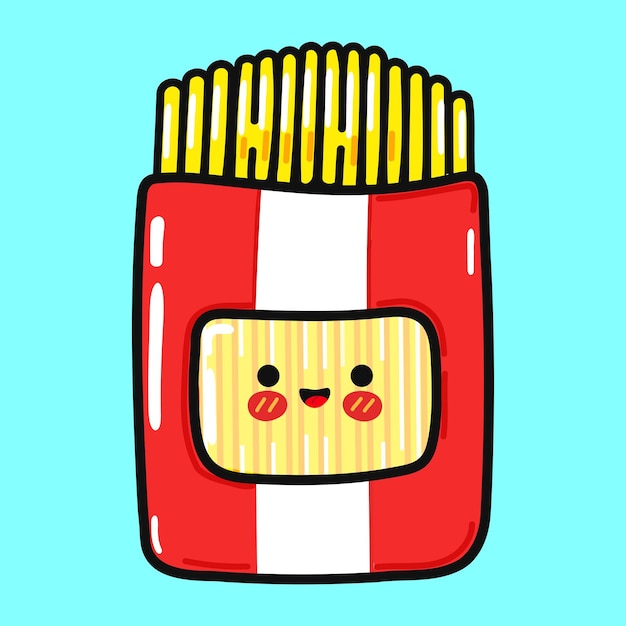 Leuk grappig Pack Spaghetti-personage