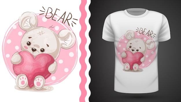 Leuk perenidee voor print t-shirt