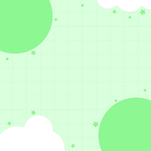Leuke achtergrond met sterren met wolken Vector