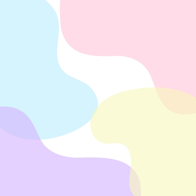 Leuke achtergrond pastelkleuren Vector