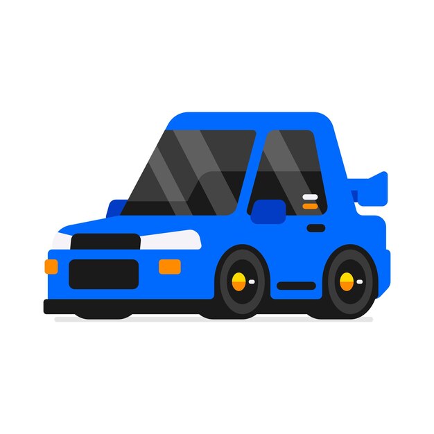 Vector leuke auto illustratie