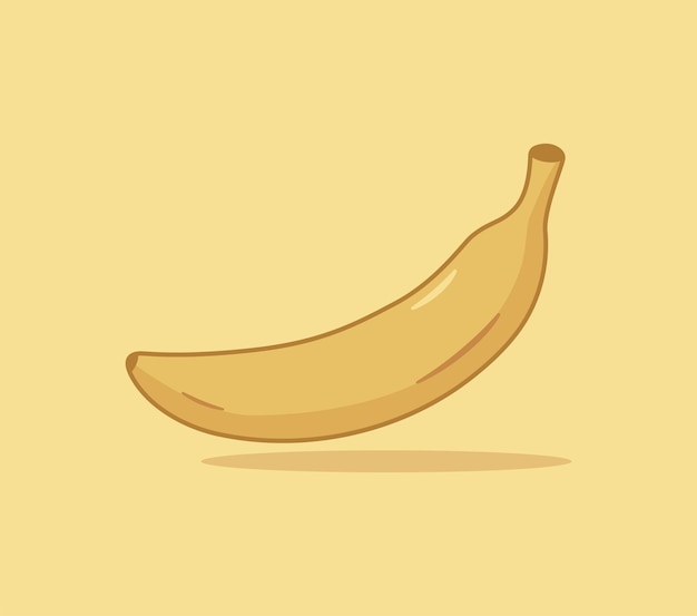 Leuke banaan cartoon vectorillustratie