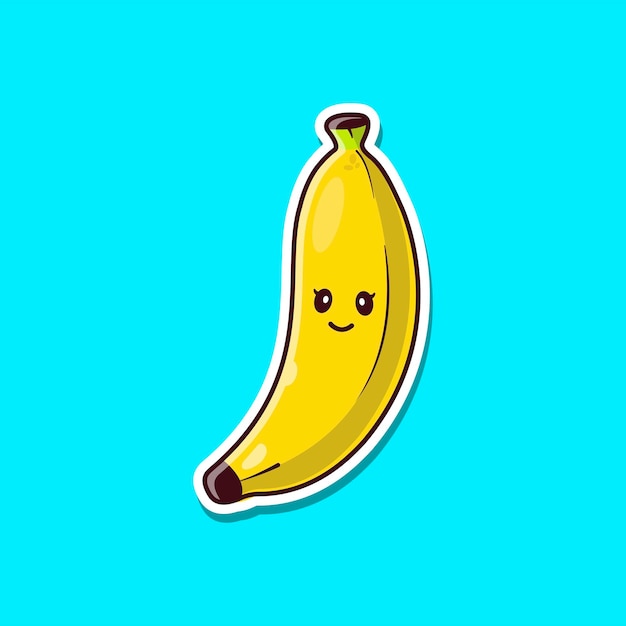 Leuke banaan illustratie