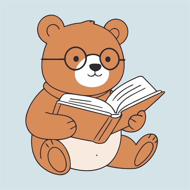 Leuke beer voor kinderen vector illustratie