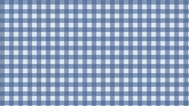 Leuke blauwe gingang plaid checkers patroon achtergrond illustratie behang achtergrond briefkaart