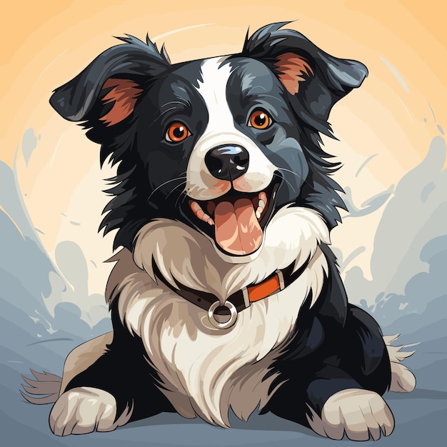 Leuke Border Collie-hondkunst 3