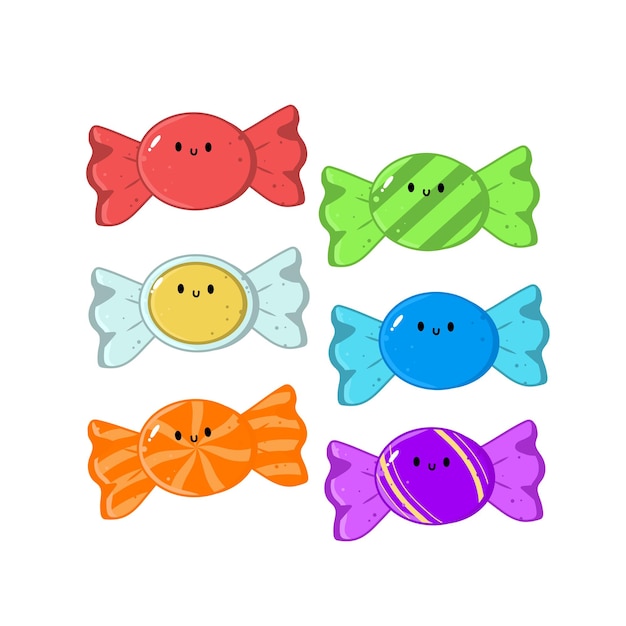 Leuke collectie van Wrap Candy