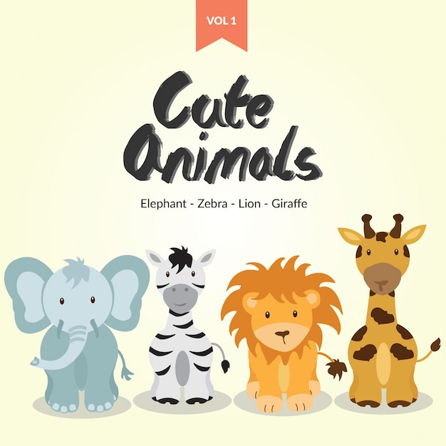 Leuke dieren karakter vol 1