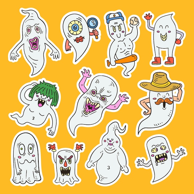 Leuke Ghost Sticker-collectie