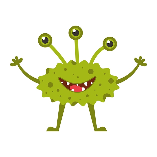 Leuke grappige monster Vectorillustratie