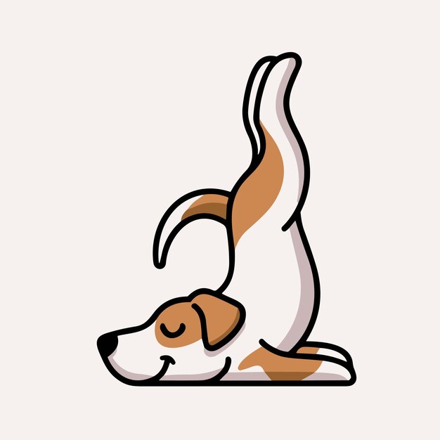 Leuke hond cartoon personage