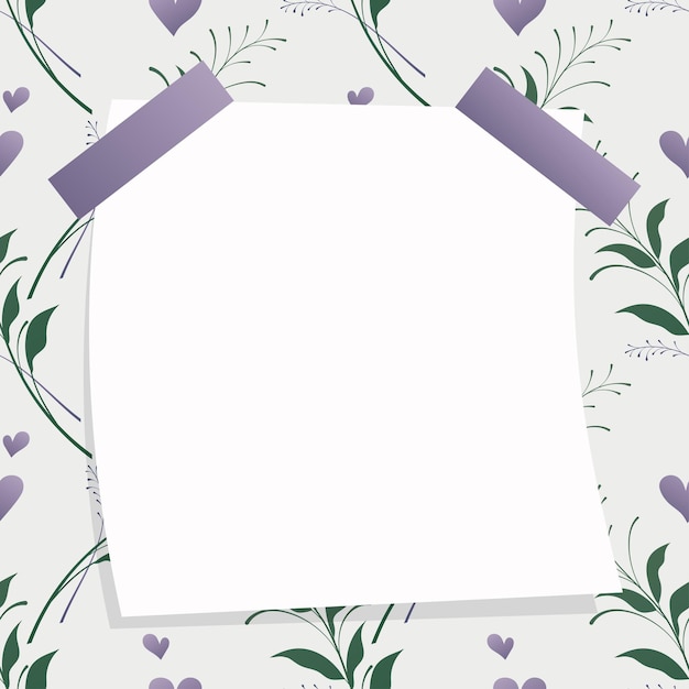Leuke kawaii pastel notebook en memo pad raster achtergrond met kawaii stickers