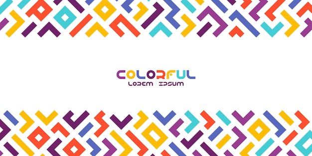 Leuke kleurrijke lijn doodle naadloze patroon Creatieve minimalistische stijl kunst achtergrond voor kinderen