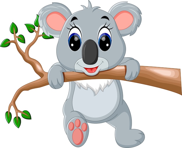 Leuke koala cartoon