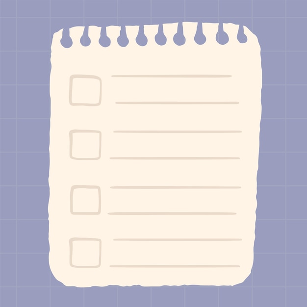 Vector leuke memo blank templates en gescheurde papier note