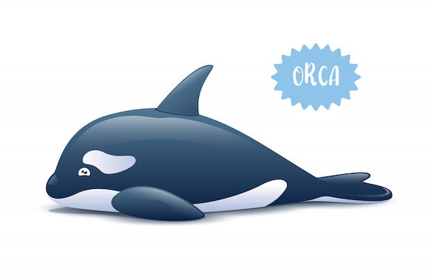 Vector leuke orka-orka