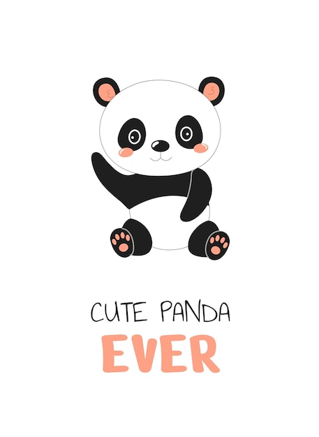 Leuke panda ooit