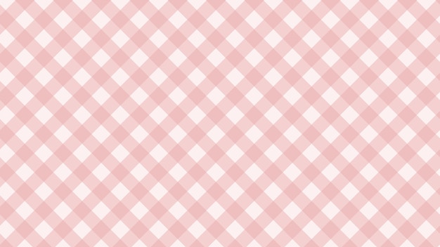 Leuke pastel roze diagonale pastel ruiten geruite dambord achtergrond illustratie perfect voor behang achtergrond achtergrond