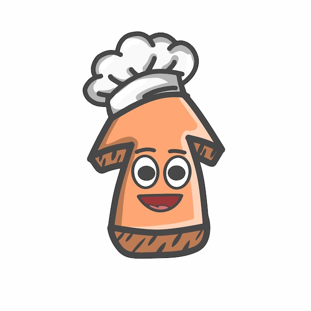 Leuke Pijl Karakter Mascotte Platte Cartoon Emoticon Vector Ontwerp Illustratie