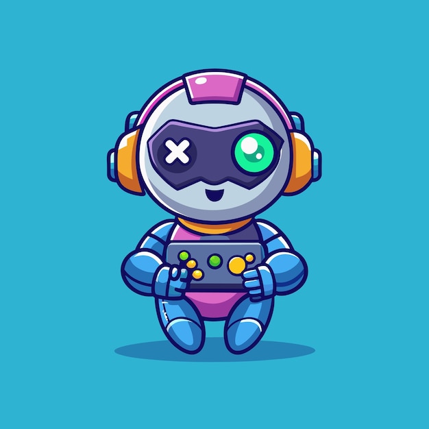 Leuke robotgamer.