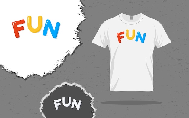 Vector leuke, trendy typografie belettering ontwerpsjabloon voor kinderen print t-shirt mode kleding