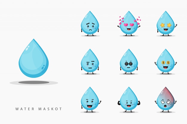 Leuke watermascotte set