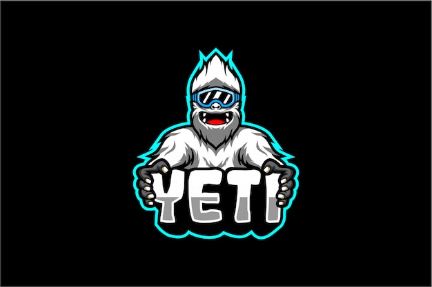 Leuke yeti-vector