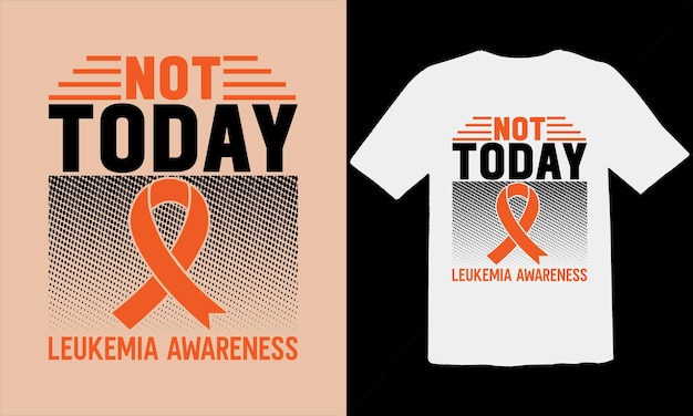 Vector leukemia awareness t shirt designleukemia cancer awareness shirt month insulin tee health care