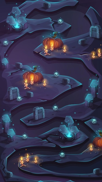 Level map vertical scrolling user interface for mobile game assest.