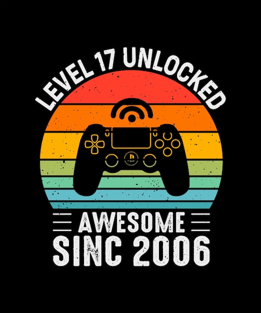 Level Unlocked T Shirt design Video Gamer Birthday Gift T Shirt graphics and merchandise design