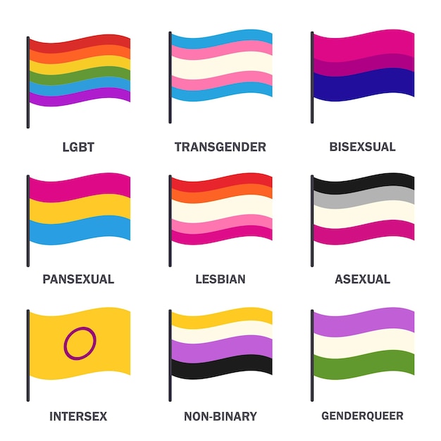 LGBT Flags concept design