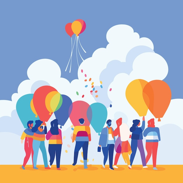 Lgbt pride day and month gay parade