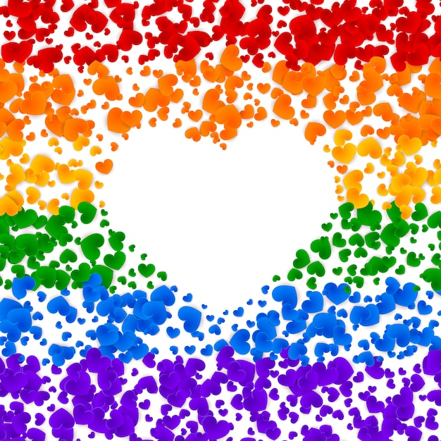 LGBT pride greeting card
