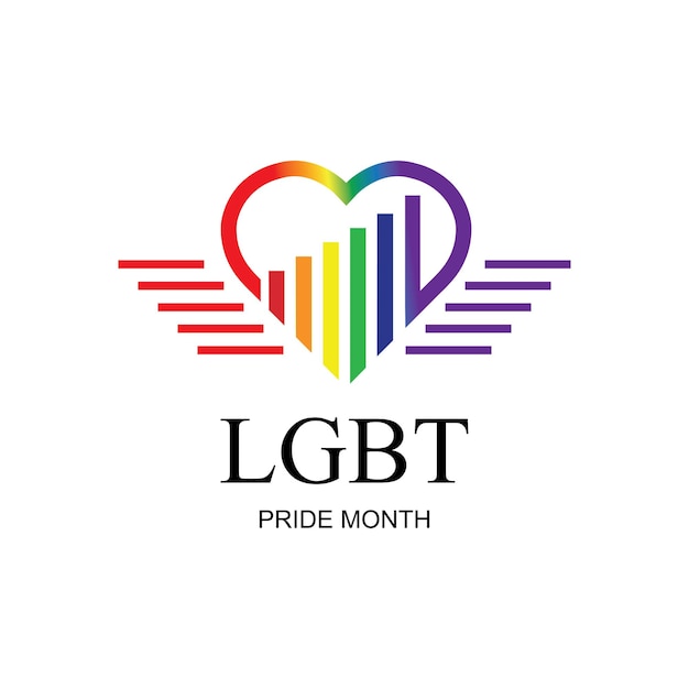 LGBT Pride Month Celebrated annually LGBT Human rights and tolerance Illustration