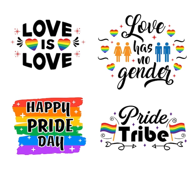 LGBT Pride-stickers