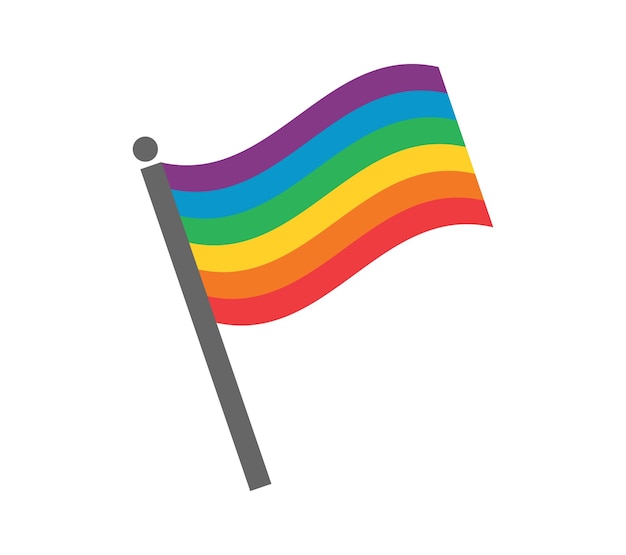 성소수자 (LGBTQ) 진보 자부심 발을 흔들고 자부심 달 행사에 대한 배너 또는 포스터 관용과 자유 co.