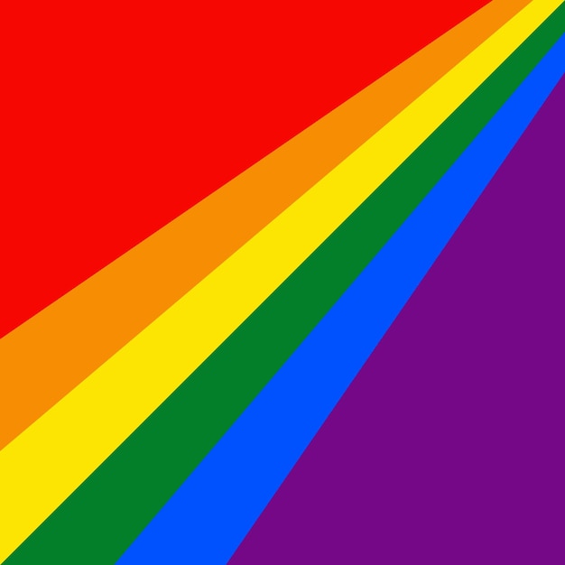 Lgbtq-regenboogsjabloon