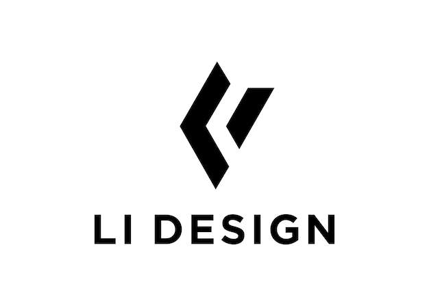 li logo ontwerp vectorillustratie