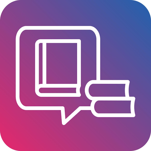 Library Chat Icon Style