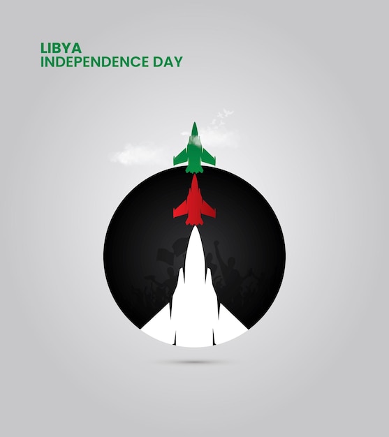 Vector libya independence day