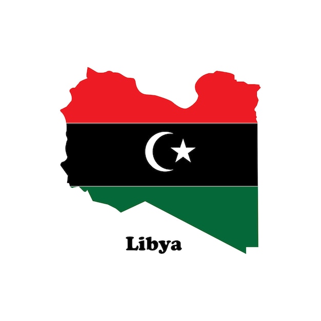 Libya map icon