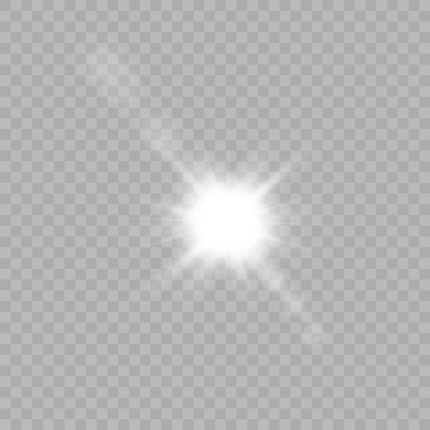 Licht witte ster png licht zonlicht png Lichtflits van koud licht met highlights