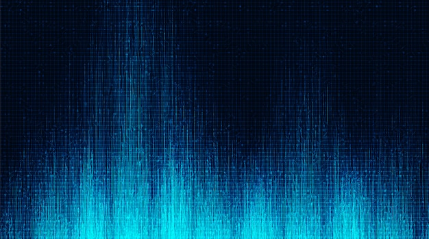 Lichte elektronische circuit microchip technologie achtergrond