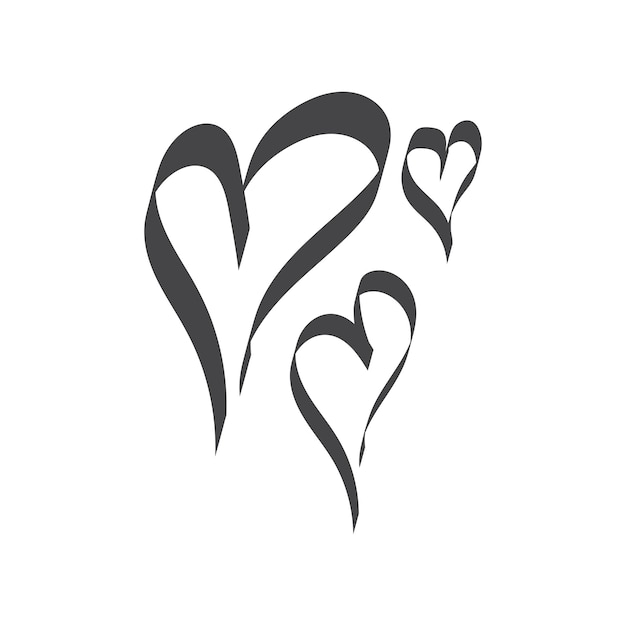 Liefde logo en symbool