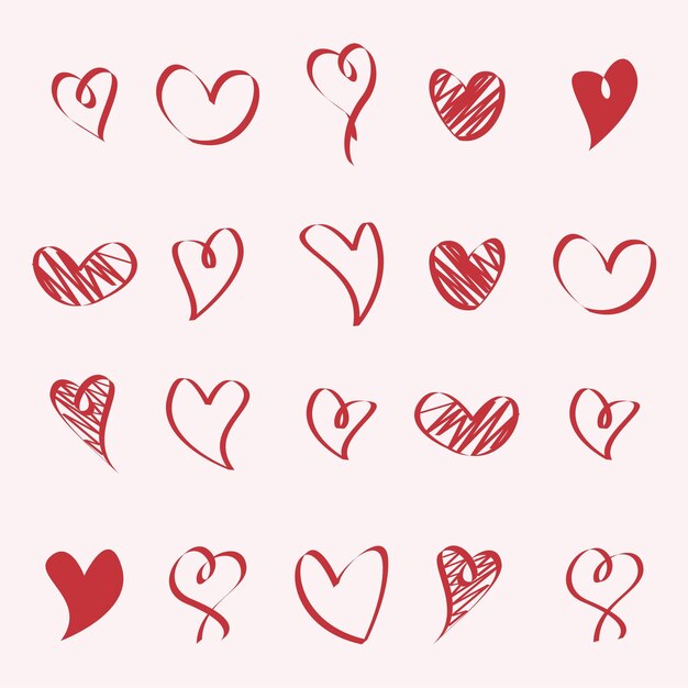 Liefde Valentines Pack Vector