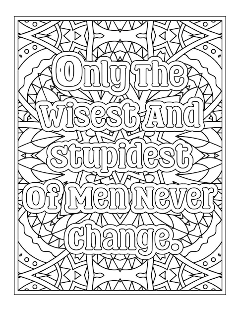 Life Changing Quotes Coloring Pages for Kdp Coloring Pages