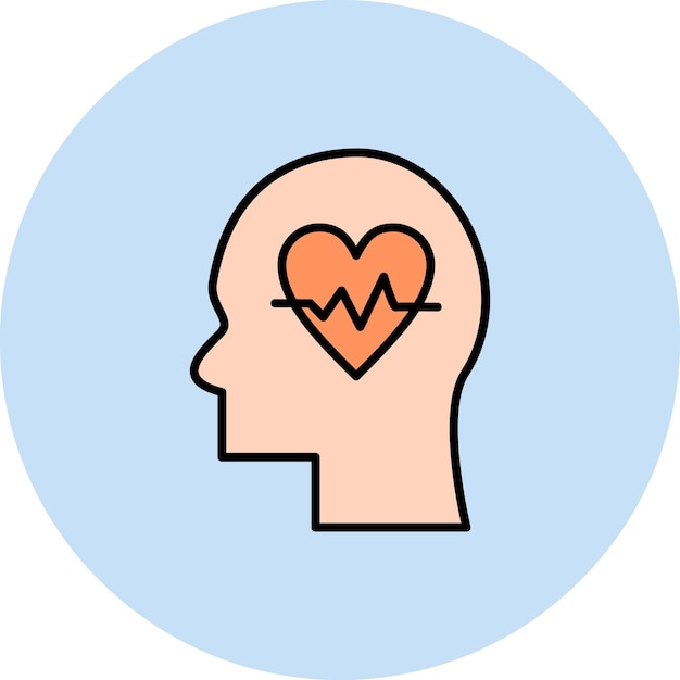 Life icon vector image Can be used for Mental Health