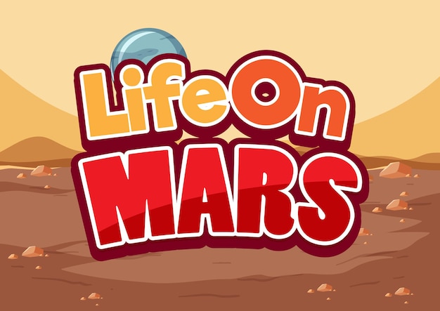 Life on Mars poster design